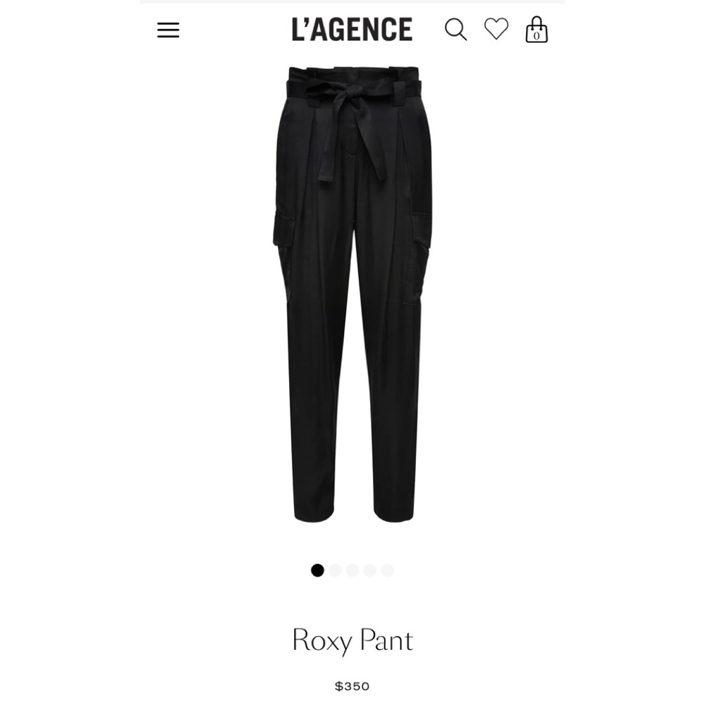 Designer L’AGENCE ROXY PANT size 12